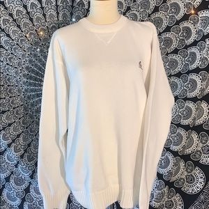 VTG Tommy Hilfiger Ivory/White Crested Sweater